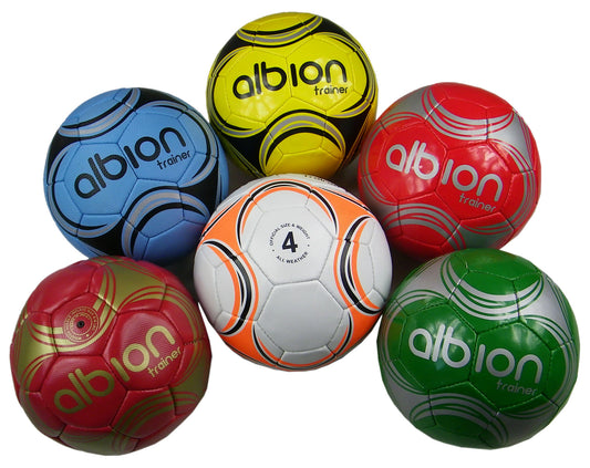 Albion Trainer Footballs Set Size 4