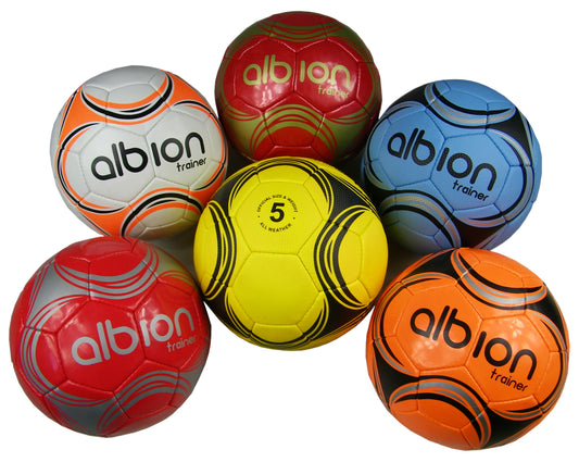 Albion Trainer Footballs Set Size 5