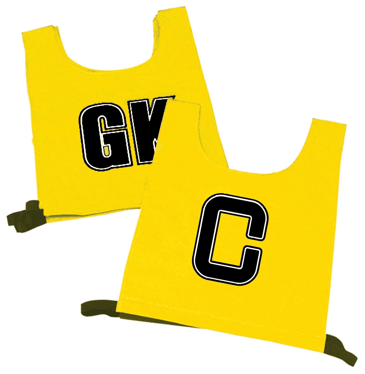 Nylon Netball Printed Bib Set