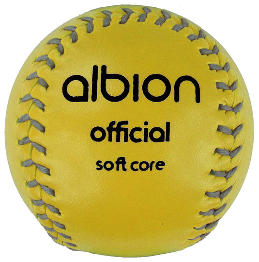 Albion Official Soft Core Rounders Ball Yellow