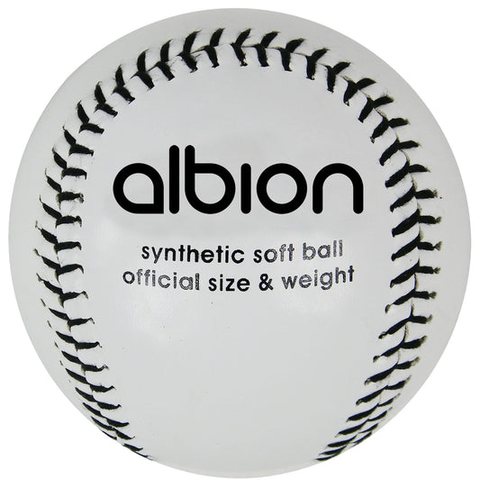 Albion Synthetic Softball White