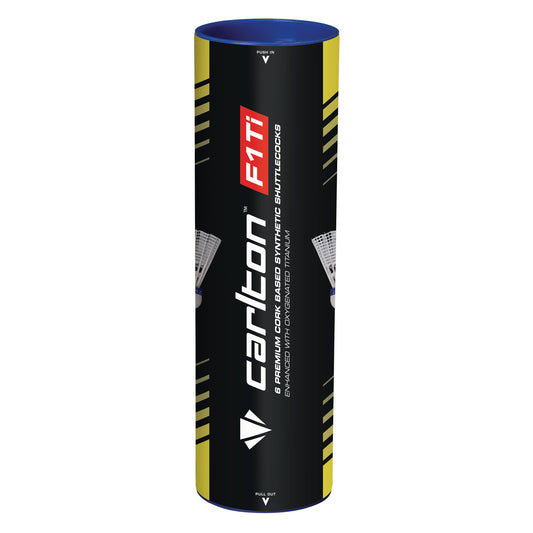 Carlton F1 T1 Shuttlecocks  White Medium